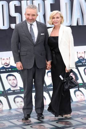 Eddie Marsan mit Ehefrau Janine Schneider-Marsan bei der Premiere des Kinofilms Disclosure Day im Cineworld Leicester Square. London, 04.06.2026 *** Eddie Marsan with wife Janine Schneider Marsan at the premiere of the movie Disclosure Day at Cineworld Leicester Square London, 04 06 2026 Foto:xD.xJonesx xFuturexImagex disclosure_london_6687