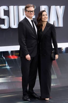 Colin Firth und Eleonora Perboni bei der Premiere des Kinofilms Disclosure Day im Cineworld Leicester Square. London, 04.06.2026 *** Colin Firth and Eleonora Perboni at the premiere of the movie Disclosure Day at Cineworld Leicester Square London, 04 06 2026 Foto:xD.xJonesx xFuturexImagex disclosure_london_6722