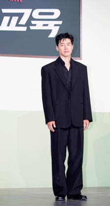 Kim Mu-Yeol, June 5, 2026 : Cast member Kim Mu-Yeol at a press conference for upcoming Netflix original series Teach You a Lesson in Seoul, South Korea. The school action drama is based on the webtoon Get Schooled and it follows a team of inspectors at the fictional Education Rights Protection Bureau, which receives full-fledged support from the education minister.  aflo_333294131