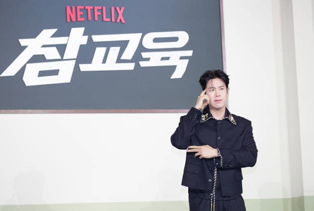 Pyo Ji-Hoon, June 5, 2026 : Cast member Pyo Ji-Hoon at a press conference for upcoming Netflix original series Teach You a Lesson in Seoul, South Korea. The school action drama is based on the webtoon Get Schooled and it follows a team of inspectors at the fictional Education Rights Protection Bureau, which receives full-fledged support from the education minister.  aflo_333294227