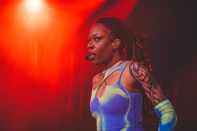 Sudan Archives live at Northside 2026 Aarhus, Denmark. 04th, June 2026. The American singer and violinist Sudan Archives performs a live concert during the Danish music festival Northside 2026 in Aarhus. Denmark, Aarhus  Copyright: xGonzalesxPhoto RolfxMeldgaardx