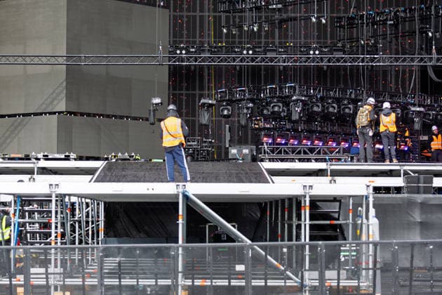 Rock am Ring 2026 - 04.06.26 Erste Blicke auf das Festivalgelände Utopia Stage - Zweiter Anreisetag am Donnerstag, 04.06.2026, zu Rock am Ring 2026 am Nürburgring in der Eifel. Das dreitägige Musikfestival findet vom 5. bis 7. Juni 2026 statt und gehört zu den größten Open-Air-Festivals Deutschlands. Nürburg Nürburgring Rheinland-Pfalz Deutschland *** Rock am Ring 2026 04 06 26 First views of the festival site Utopia Stage Second arrival day on Thursday, 04 06 2026, for Rock am Ring 2026 at the Nürburgring in the Eifel The three-day music festival will take place from June 5 to 7, 2026 and is one of the largest open-air festivals in Germany Nürburg Nürburgring Rhineland-Palatinate Germany Copyright: xMarcxJohnx