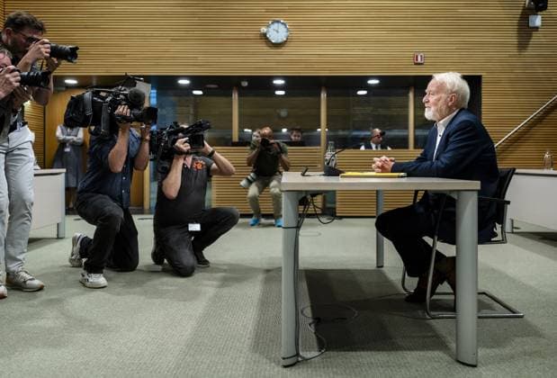 THE HAGUE - Jaap van Dissel, former director of the RIVM, during day four of the public hearings of the parliamentary inquiry committee into the coronavirus policy. REMKO DE WAAL ANP netherlands out - belgium out  Copyright: xx x560145255x originalFilename: 560145255.jpg