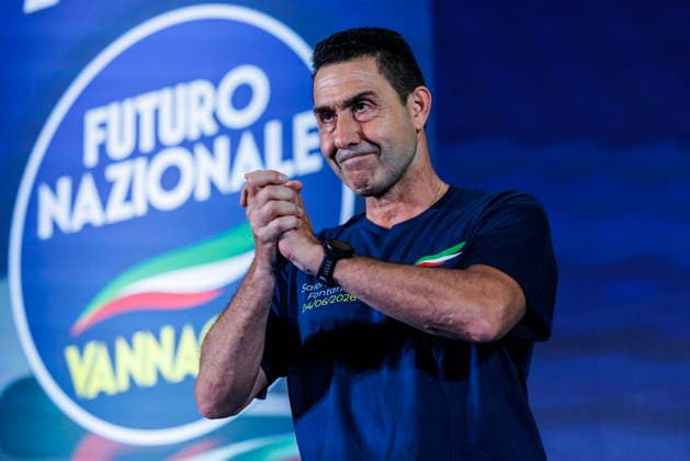June 4, 2026, Roma, Italia, Italia: Roberto Vannacci, president of Futuro Nazionale, participates in My Homeland is an Idea, an event organized by the party, Rome, June 4, 2026. *** Local Caption *** Evento organizzato Futuro Nazionale, La mia Patria eÃ¢â‚¬â ¢ unÃ¢â‚¬â ¢idea il Presidente di Futuro Nazionale Roberto Vannacci Roma, 04 06 2026 Roma Italia  - ZUMAa289 20260604_zia_a289_118 Copyright: xFrancescoxFotiax xAgfx