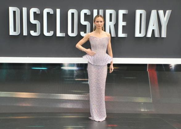 Disclosure Day UK film premiere Emily Blunt at the Disclosure Day UK film premiere, Cineworld Leicester Square, Leicester Square, on Thursday 04 June 2026 in London, England, UK. CAP CAN CAN London UK Great Britain Copyright: xCanxNguyen CapitalxPicturesx