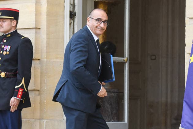 Nunez And Darmanin At Matignon Following Lyhanna Case Developments - Paris France s Interior Minister Laurent Nunez arrives for a meeting with France s Prime Minister Sebastien Lecornu after a search teams found the body of a child believed to be Lyhanna, an 11-year-old schoolgirl missing since May 29, 2026, at Matignon in Paris, on June 5, 2026. France s Justice Minister Gerald Darmanin has summoned all public prosecutors general to a working meeting at the Chancellery on June 8, 2026 morning, announced the justice minister’s entourage today, shortly after he arrived at the prime minister’s office to discuss the judicial failings in the Lyhanna case. Photo by Florian Poitout ABACAPRESS.COM Paris France  Copyright: xPoitoutxFlorian ABACAx