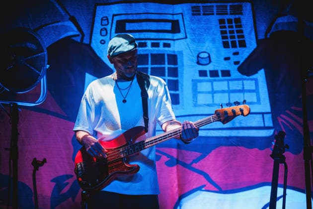 Fat Freddy™s Drop live in Copenhagen, Denmark Copenhagen, Denmark. 04th, June 2026. The New Zealand band Fat Freddy™s Drop performs a live concert at Poolen in Copenhagen. Here bass player Johnny Lawrence is seen live on stage. Denmark, Copenhagen  Copyright: xGonzalesxPhoto ChristianxHjorthx