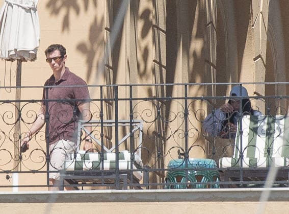 Dua Lipa and Callum Turner wedding 04 06 2026 Palermo Italy. Newlyweds Dua Lipa and Callum Turner pictured at their luxury hotel.  Copyright: xAndrewxStyczynskix NINTCHDBPICT001085937206