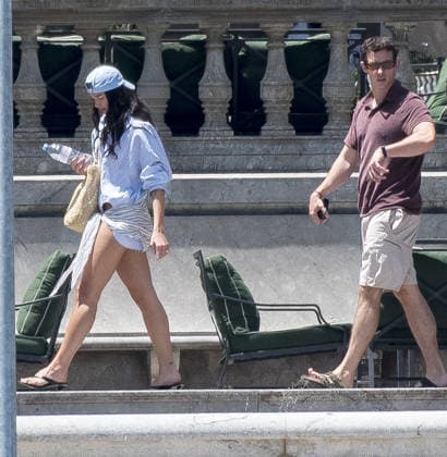 Dua Lipa and Callum Turner wedding 04 06 2026 Newlyweds Dua Lipa and Callum Turner pictured at their luxury hotel.  Copyright: xAndrewxStyczynskix NINTCHDBPICT001085953764