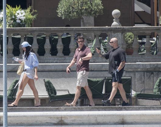 Dua Lipa and Callum Turner wedding 04 06 2026 Newlyweds Dua Lipa and Callum Turner pictured at their luxury hotel.  Copyright: xAndrewxStyczynskix NINTCHDBPICT001085953869