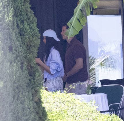 Dua Lipa and Callum Turner wedding 04 06 2026 Newlyweds Dua Lipa and Callum Turner pictured at their luxury hotel.  Copyright: xAndrewxStyczynskix NINTCHDBPICT001085953898