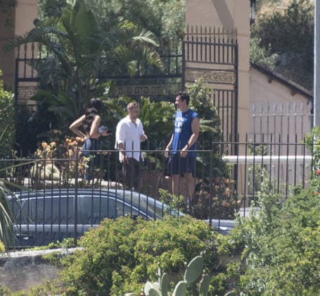 Dua Lipa and Callum Turner wedding 04 06 2026 Newlyweds Dua Lipa and Callum Turner pictured at their luxury hotel.  Copyright: xAndrewxStyczynskix NINTCHDBPICT001085962286