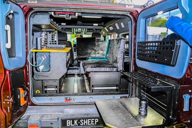 LSP ALLRADMESSE-Innenansicht Allrad Reise LKW Mobille XXL auf dem Ausstellungs Gelande der jaehrlichen Offroad Messe Abenteuer und Allrad 2026 in Bad Kissingen am 04.06.2026 ist gestartet Bayern Frankreich *** LSP ALLRADMESSE Interior view all-wheel travel truck Mobille XXL on the exhibition grounds of the annual off-road fair Abenteuer und Allrad 2026 in Bad Kissingen on 04 06 2026 has started Bavaria France