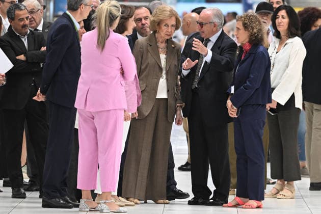 Queen Sofia visits one of the donation points on the occasion of the beginning of the Spring Collection of the Spanish Federation of Food Banks Queen Sofia visits one of the donation points on the occasion of the beginning of the Spring Collection of the Spanish Federation of Food Banks, on June 5, 2026, in Madrid Spain REINA SOFIA SOLIDARITY FOOD BANK JUNE 5, 2026 José Madrid Madrid Madrid Spain  Copyright: xJosÃ xOlivax 7573019