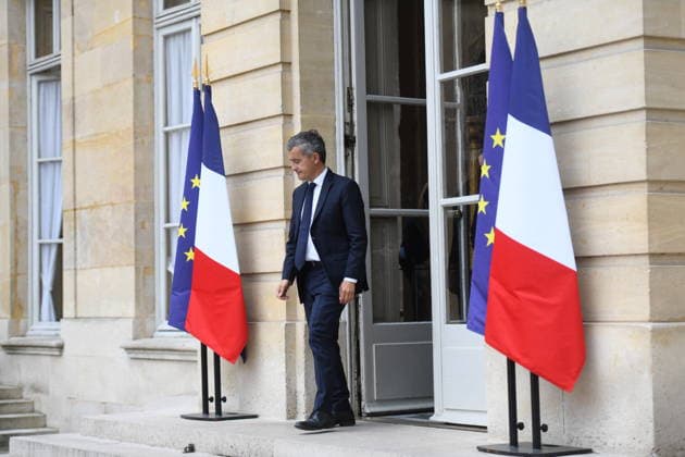 Nunez And Darmanin Leave Matignon Following Lyhanna Case Developments - Paris Justice Minister Gerald Darmanin after meeting between France s Prime Minister Sebastien Lecornu interior and Justice Ministers after a search teams found the body of a child believed to be Lyhanna, an 11-year-old schoolgirl missing since May 29, 2026, at Matignon in Paris, on June 5, 2026. France s Justice Minister Gerald Darmanin has summoned all public prosecutors general to a working meeting at the Chancellery on June 8, 2026 morning, announced the justice minister’s entourage today, shortly after he arrived at the prime minister’s office to discuss the judicial failings in the Lyhanna case. Photo by Florian Poitout ABACAPRESS.COM Paris Ile-de-France France  Copyright: xPoitoutxFlorian ABACAx