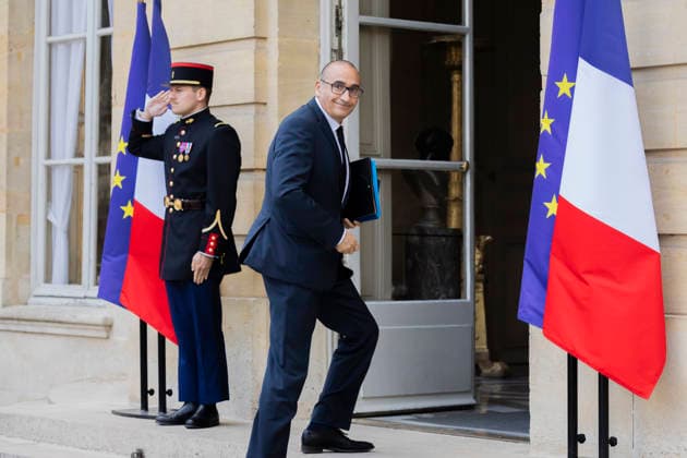 Paris, France June 5, 2026 - Meeting held at the HÃ tel de Matignon after search teams recovered the body of a girl believed to be Lyhanna, an 11-year-old schoolgirl who had been missing since May 29, 2026 - Laurent Nunez POLITIQUE, MATIGNON, MINISTRE  Copyright: xVincentxIsorex