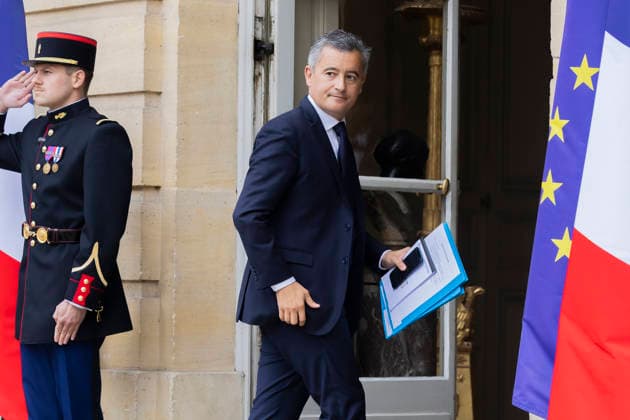 News Bilder des Tages Paris, France June 5, 2026 - Meeting held at the HÃ tel de Matignon after search teams recovered the body of a girl believed to be Lyhanna, an 11-year-old schoolgirl who had been missing since May 29, 2026 - Gerald Darmanin POLITIQUE, MATIGNON, MINISTRE  Copyright: xVincentxIsorex