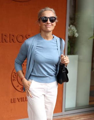 Photocall Village Roland Garros 2026 - Jour 12 Anne-Sophie Lapix Photocall Village Roland Garros 2026. France , Paris le 5 juin 2026  Copyright: xDidierxFereyx