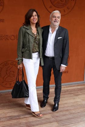 Photocall Village Roland Garros 2026 - Jour 12 Catherine Bancarel, Pascal Praud Photocall Village Roland Garros 2026. France , Paris le 5 juin 2026  Copyright: xDidierxFereyx
