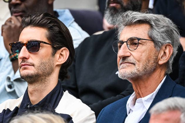 June 5, 2026, Paris, France, France: Pierre Niney and Francois Niney during the Roland-Garros 2026, French Open 2026, Grand Slam tennis tournament at Roland-Garros Stadium on June 05, 2026 in Paris, France. Paris France - ZUMAm308 20260605_zsp_m308_013 Copyright: xMatthieuxMirvillex