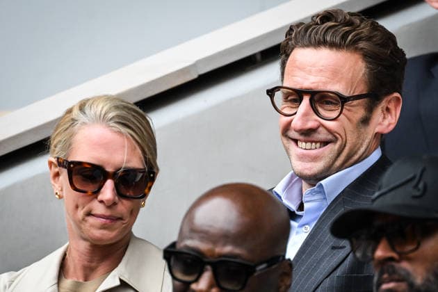 June 5, 2026, Paris, France, France: Laurent Macron and Sabine Macron during the Roland-Garros 2026, French Open 2026, Grand Slam tennis tournament at Roland-Garros Stadium on June 05, 2026 in Paris, France. Paris France - ZUMAm308 20260605_zsp_m308_020 Copyright: xMatthieuxMirvillex