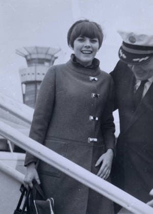 RECORD DATE NOT STATED French singer Mireille Mathieu, 1960s  !ACHTUNG AUFNAHMEDATUM GESCHÄTZT!
