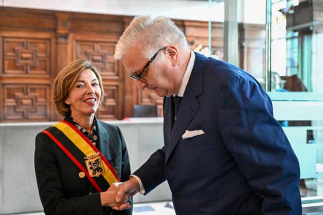 Count Jacques Rogge Prize Gent, 05 06 2026 : The Count Jacques Rogge Prize, created in homage to the former President of the International Olympic Committee, recognizes international initiatives embodying ethical leadership , societal impact and the role of sport in education and peace. Pix : Prince Laurent , Carina Van Cauter . Credit : Peter De Smedt CC . Gent Belgium  Copyright: xContentxCurationx PeterxDexSmedtx xCCx