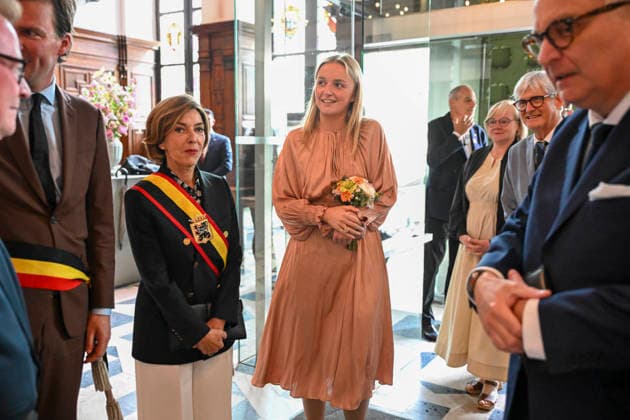 Count Jacques Rogge Prize Gent, 05 06 2026 : The Count Jacques Rogge Prize, created in homage to the former President of the International Olympic Committee, recognizes international initiatives embodying ethical leadership , societal impact and the role of sport in education and peace. Pix : Carina Van Cauter , Princess Louise . Credit : Peter De Smedt CC . Gent Belgium  Copyright: xContentxCurationx PeterxDexSmedtx xCCx