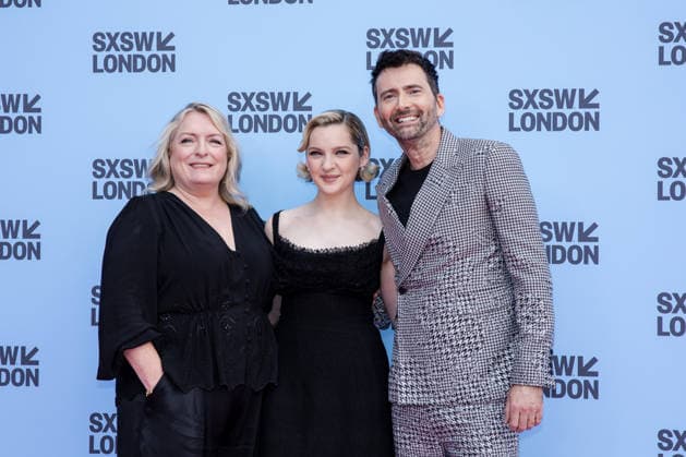 Rivals: Mid Season 2 Finale in London on 5 June 2026 Claire Rushbrook, Catriona Chandler and David Tennant at the Mid-Season Finale of Rivals Season 2 at SXSW London, The Barbican Centre, London, UK, 05 June 2026., Credit:Ewelina Stachurska Show Me You Ewelina Stachurska Avalon UK, London, Barbican Centre  Copyright: xEwelinaxStachurskaxShowxMexYoux xEwelinaxStachurskax xAvalonx 1108030208