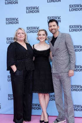 Rivals: Mid Season 2 Finale in London on 5 June 2026 Claire Rushbrook, Catriona Chandler and David Tennant at the Mid-Season Finale of Rivals Season 2 at SXSW London, The Barbican Centre, London, UK, 05 June 2026., Credit:Ewelina Stachurska Show Me You Ewelina Stachurska Avalon UK, London, Barbican Centre  Copyright: xEwelinaxStachurskaxShowxMexYoux xEwelinaxStachurskax xAvalonx 1108030142