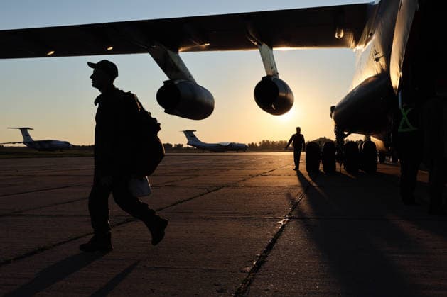 RUSSIA - JUNE 5, 2026: Russian servicemen return from Ukrainian captivity. Sergei Savostyanov TASS  93417418