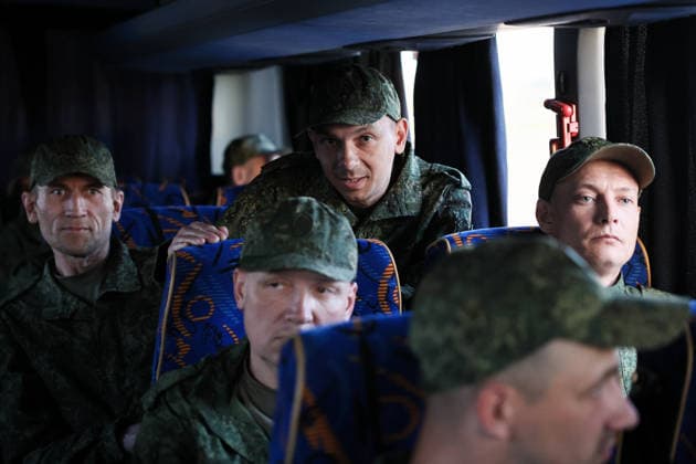 RUSSIA - JUNE 5, 2026: Russian servicemen return from Ukrainian captivity. Sergei Savostyanov TASS  93419137