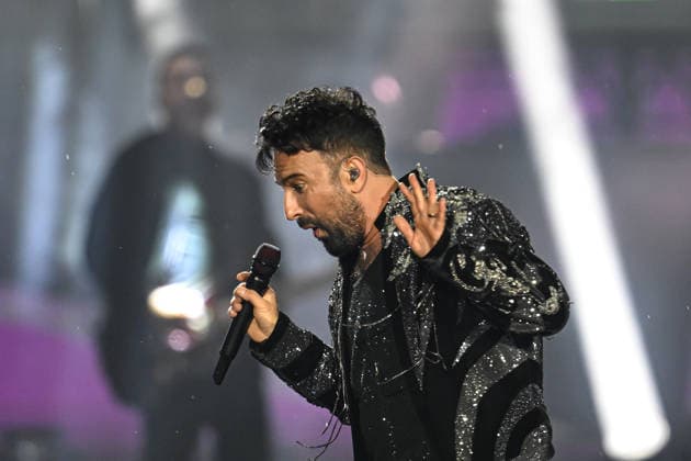 Famous Turkish singer Tarkan performs in Ankara ANKARA, TURKIYE - JUNE 5: Famous Turkish singer Tarkan performs at his concert at Baskent Millet Bahcesi on June 5, 2026, in Ankara, Turkiye. Harun Ozalp Anadolu Ankara Turkey. Editorial use only. Please get in touch for any other usage.  Copyright: x2026xAnadoluxHarunxOzalpx