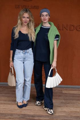 French Open - VIPs At The Village LZ Victoria Montfort and Constance Arnoult attend the 2026 French Open at Roland Garros on June 5, 2026 in Paris, France. Photo by Laurent Zabulon ABACAPRESS.COM  Copyright: xZabulonxLaurent ABACAx