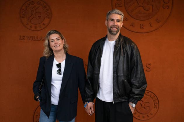 French Open - VIPs At The Village LZ Luka Karabatic and Jeny Priez attend the 2026 French Open at Roland Garros on June 5, 2026 in Paris, France. Photo by Laurent Zabulon ABACAPRESS.COM  Copyright: xZabulonxLaurent ABACAx