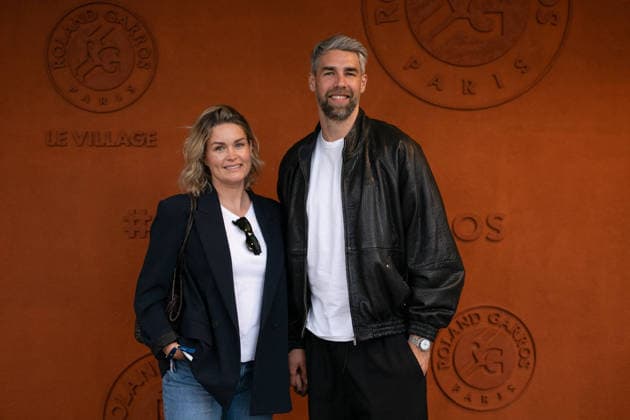 French Open - VIPs At The Village LZ Luka Karabatic and Jeny Priez attend the 2026 French Open at Roland Garros on June 5, 2026 in Paris, France. Photo by Laurent Zabulon ABACAPRESS.COM  Copyright: xZabulonxLaurent ABACAx