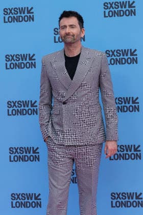 Rivals mid season finale screening with cast & crew in London, UK - 5 Jun 2026 David Tennant seen on the red carpet at Rivals series 2 mid season finale screening at the Barbican London as part of the SXSW festival. Actors and creatives arrived on red carpet and joined the SXSW audience to watch the mid season finale before taking to the stage for a special cast & crew panel. London United Kingdom Copyright: xBonniexBritainx xSOPAxImagesx YXJ04703