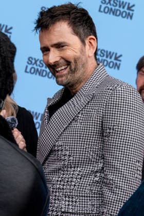 Rivals mid season finale screening with cast & crew in London, UK - 5 Jun 2026 David Tennant seen doing interviews on the red carpet for Rivals series 2 mid season finale screening at the Barbican London as part of the SXSW festival. Actors and creatives arrived on red carpet and joined the SXSW audience to watch the mid season finale before taking to the stage for a special cast & crew panel. London United Kingdom Copyright: xBonniexBritainx xSOPAxImagesx YXJ04789