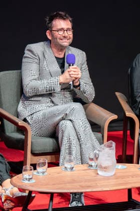 Rivals mid season finale screening with cast & crew in London, UK - 5 Jun 2026 David Tennant seen at special cast and crew panel after screening. Actors and creatives arrived on red carpet and joined the SXSW audience to watch the mid season finale before taking to the stage for a special cast & crew panel. London United Kingdom Copyright: xBonniexBritainx xSOPAxImagesx YXJ04897