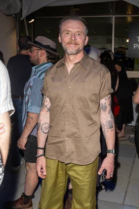 Taxi Driver 50th Anniversary Reunion, 25th Tribeca Film Festival, New York, USA - 05 June 2026 Simon Pegg attends Taxi Driver during the 2026 Tribeca Film Festival at BMCC Tribeca Center of Performing Arts on June 05, 2026 in New York City. New York United States Copyright: xRonxAdarx xSOPAxImagesx _radar_taxidriver_20260605_00499