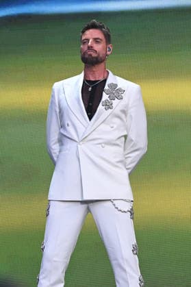Boyzone performing at Emirates Stadium LONDON, ENGLAND - JUNE 05: Keith Duffy of ˜Boyzone™ performing at Emirates Stadium on June 05, 2026 in London, England CAP MAR MAR Great Britain UK Copyright: xMartinxHarris CapitalxPicturesx