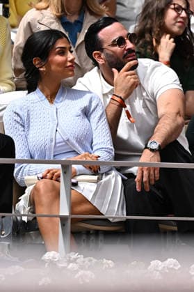 French Open - Adil Rami and Louana Franco in the Stands French former football player Adil Rami (R) and Belgian internet personnality Louana Franco watch Germany s Alexander Zverev playing against Czech Republic s Jakub Mensik during their men s semi final singles match on day 13 of the French Open tennis tournament on Court Philippe-Chatrier at the Roland-Garros Complex in Paris on June 5, 2026. Photo by Corrine Dubreuil ABACAPRESS.COM Paris France  Copyright: xDubreuilxCorinne ABACAx