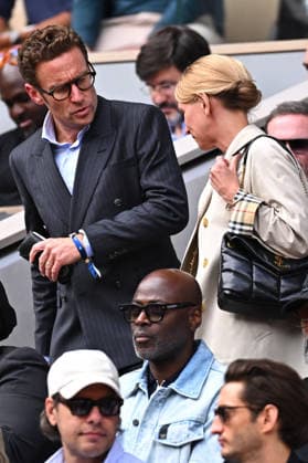 French Open 2026 - Laurent Macron in the Stands Laurent Macron, french president brother attends the semi final match at the 2026 Roland-Garros tournament in Paris, FRANCE, on June 5, 2026. Photo by Corinne Dubreuil ABACAPRESS.COM Paris France  Copyright: xDubreuilxCorinne ABACAx