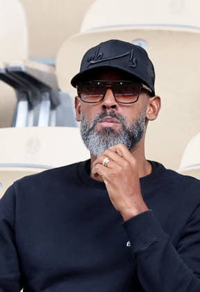 Nicolas Anelka in the stands during the Roland Garros 2026 French Tennis Open in Paris, France on June 05, 2026 Jacovides Moreau Bestimage Celebs in the stands during the Day thirteen of the 2026 French Open on June 05, 2026 in Paris, France Paris France  Copyright: xJACOVIDES-MOREAUx xBESTIMAGExJACOVIDES-MOREAUx xBESTIMAGEx