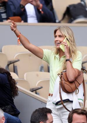 Ophélie Meunier in the stands during the Day thirteen of the 2026 Roland Garros French Open on June 05, 2026 in Paris, France Jacovides Moreau Bestimage Celebs in the stands during the Day thirteen of the 2026 French Open on June 05, 2026 in Paris, France Paris France  Copyright: xJACOVIDES-MOREAUx xBESTIMAGExJACOVIDES-MOREAUx xBESTIMAGEx