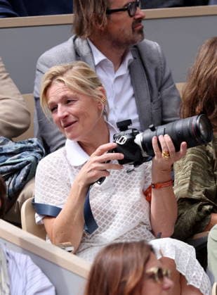 Anne Élisabeth Lemoine in the stands during the Roland Garros 2026 French Open on June 05, 2026 in Paris, France Jacovides Moreau Bestimage Celebs in the stands during the Day thirteen of the 2026 French Open on June 05, 2026 in Paris, France Paris France  Copyright: xJACOVIDES-MOREAUx xBESTIMAGExJACOVIDES-MOREAUx xBESTIMAGEx