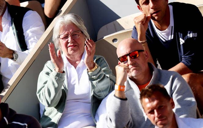 Irina Zvereva mother of Alexander Zverev in the stands during the Day thirteen of the 2026 French Open on June 05, 2026 in Paris, France Jacovides Moreau Bestimage Celebs in the stands during the Day thirteen of the 2026 French Open on June 05, 2026 in Paris, France Paris France  Copyright: xJACOVIDES-MOREAUx xBESTIMAGExJACOVIDES-MOREAUx xBESTIMAGEx