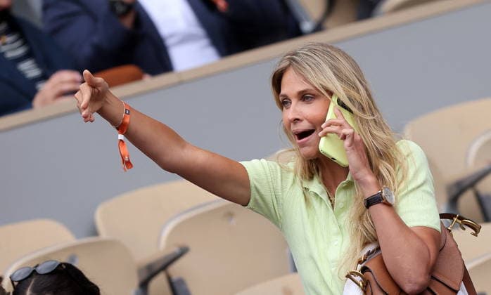 Ophélie Meunier in the stands during the Day thirteen of the 2026 Roland Garros French Open on June 05, 2026 in Paris, France Jacovides Moreau Bestimage Celebs in the stands during the Day thirteen of the 2026 French Open on June 05, 2026 in Paris, France Paris France  Copyright: xJACOVIDES-MOREAUx xBESTIMAGExJACOVIDES-MOREAUx xBESTIMAGEx