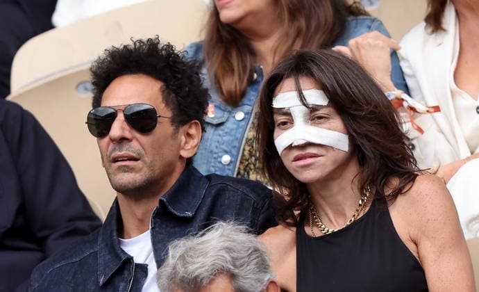 Tomer Sisley and his wife Sandra Sisley in the stands during the Day thirteen of the 2026 Roland Garros French Open on June 05, 2026 in Paris, France Jacovides Moreau Bestimage Celebs in the stands during the Day thirteen of the 2026 French Open on June 05, 2026 in Paris, France Paris France  Copyright: xJACOVIDES-MOREAUx xBESTIMAGExJACOVIDES-MOREAUx xBESTIMAGEx