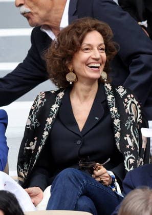 Audrey Azoulay in the stands during the Roland Garros 2026 French Open on June 05, 2026 in Paris, France Jacovides Moreau Bestimage Celebs in the stands during the Day thirteen of the 2026 French Open on June 05, 2026 in Paris, France Paris France  Copyright: xJACOVIDES-MOREAUx xBESTIMAGExJACOVIDES-MOREAUx xBESTIMAGEx